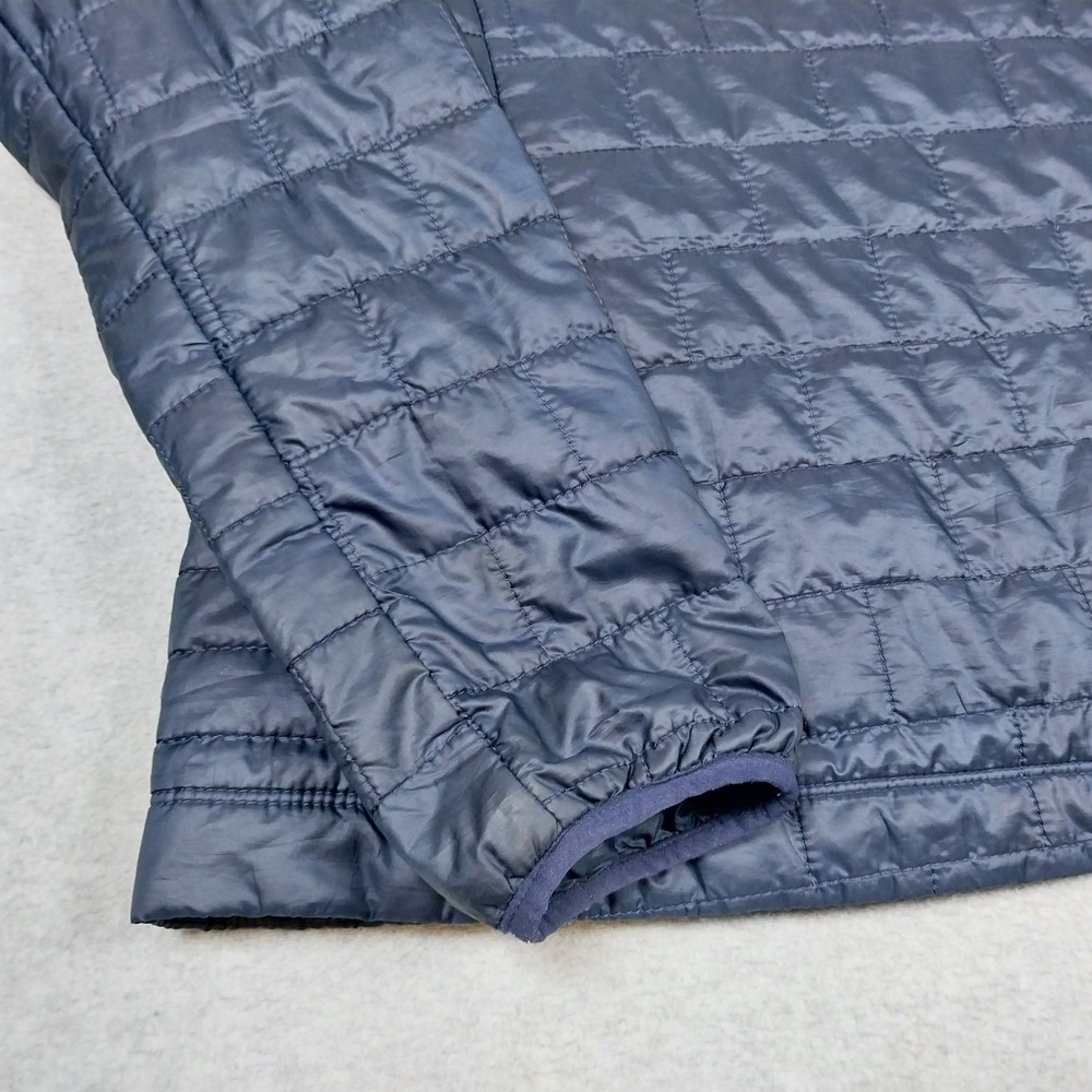 Patagonia Nano Puff Hoody Womens Large Classic Navy Jacket Primaloft Packable - Picture 10 of 16